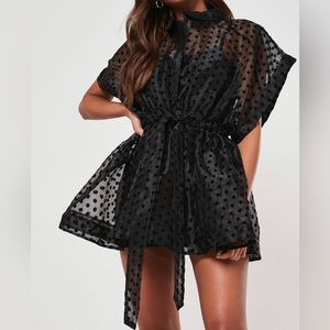 Polka Dot Tulle Party Dress